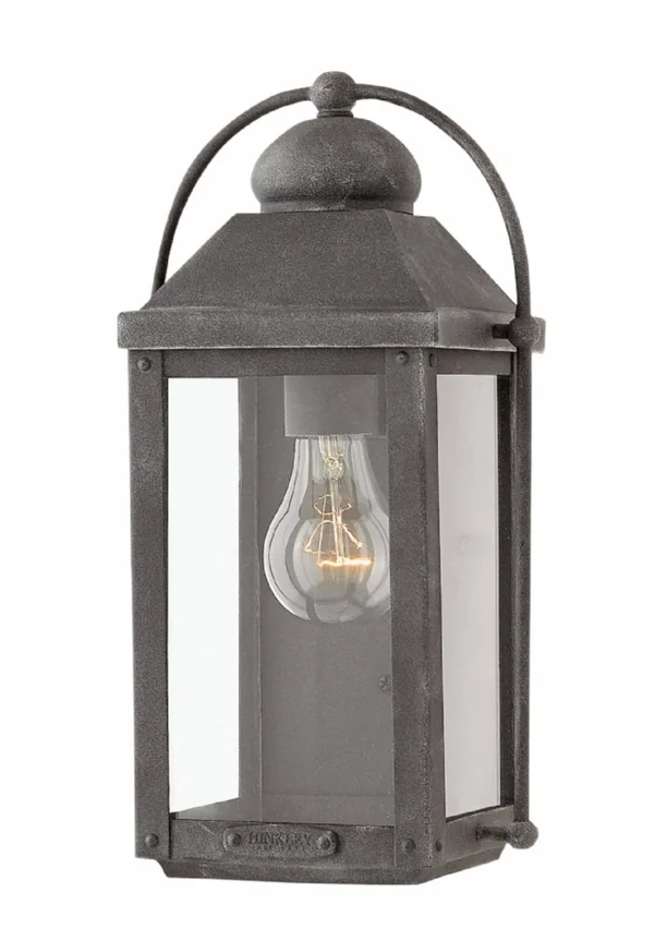 Hinkley Lighting 1850DZ Anchorage Outdoor Wall Light - Aged Zinc