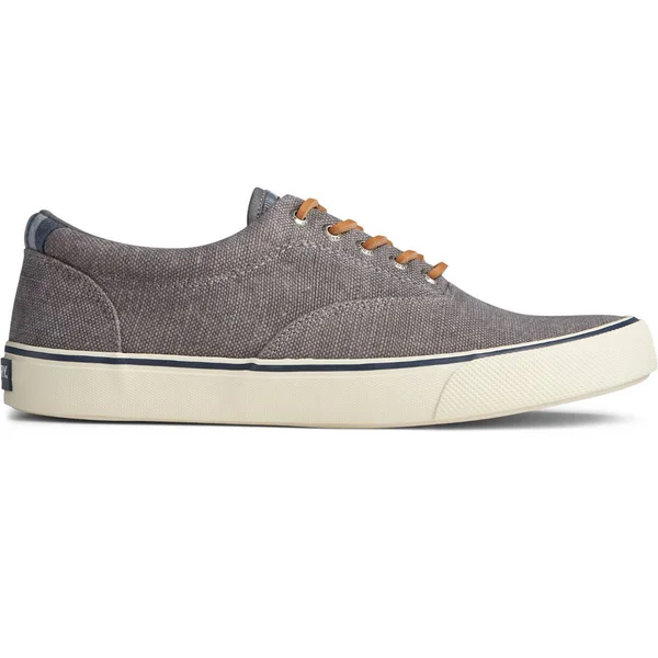 Men's Sperry Top-Sider Striper II CVO Washed Sneaker, Size: 12 W, Gray