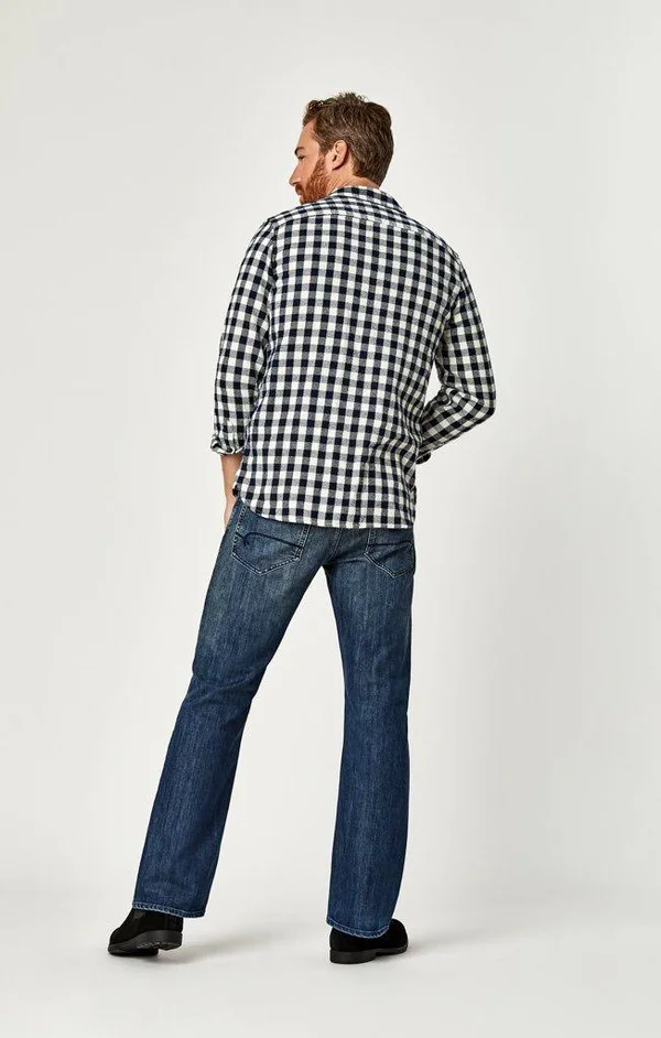 Mavi Men's Josh Regular Rise Bootcut Jeans