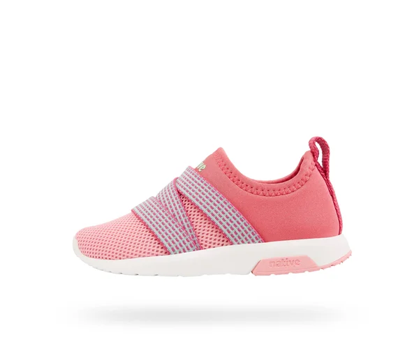 Native Shoes Phoenix Child in Dazzle Pink/Princess Pink/Shell White, Vegan, Eva