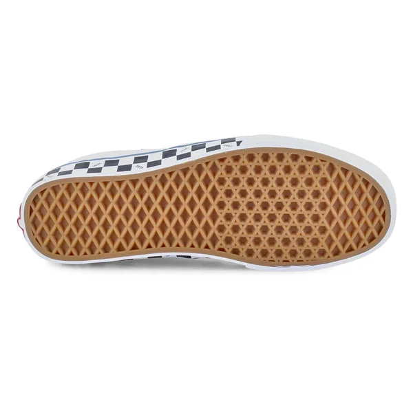 Vans Asher Check Men's Skate Shoes, Size: 11, White