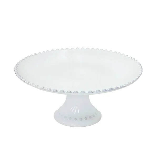 Costa Nova Pearl 11x22 Cake Stand - White