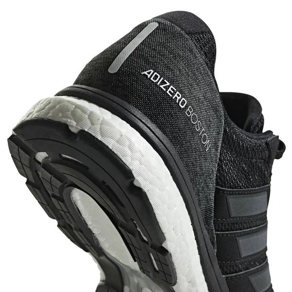 Adidas Adizero Boston 7 Core Black/White Men's Running Shoes, Size: 8