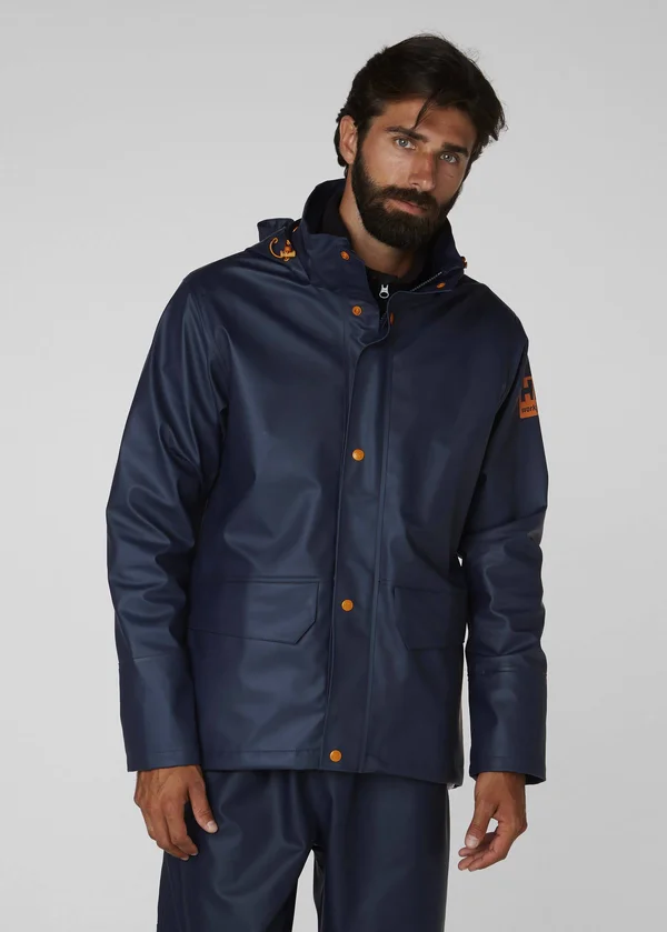 Helly Hansen Gale Rain Jacket - Orange - S