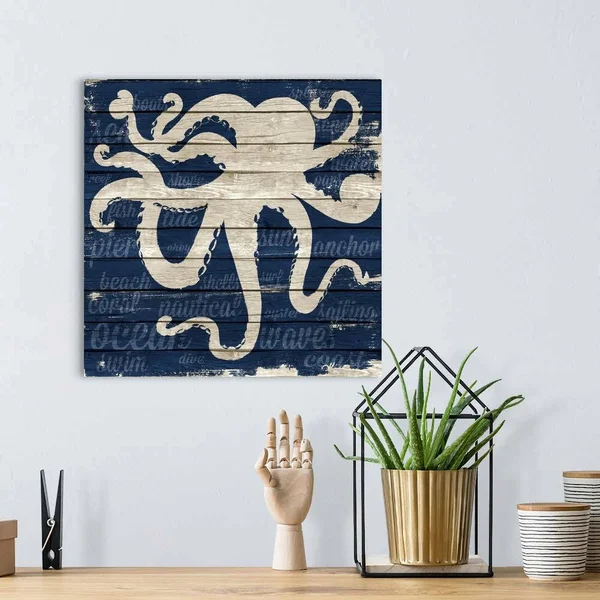 Coastal Wonder I - Canvas Wall Art, 16x16, Great Big Canvas