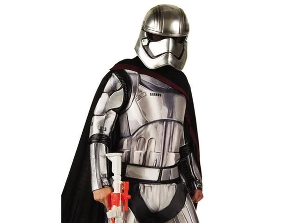Rubies Costume Co Star Wars Episode VII Women's Captain Phasma Deluxe Men's Adult Halloween Costume, XL