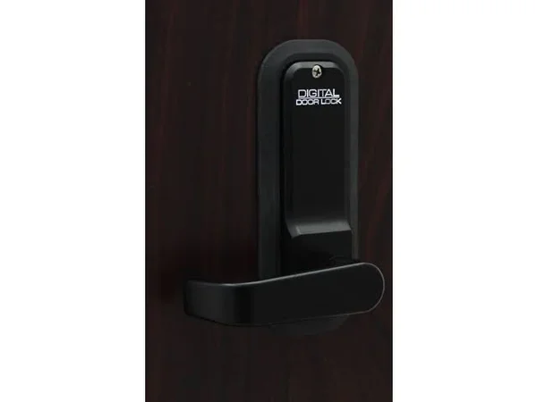 Lockey 2835 Mechanical Keyless Combination Lever, Jet Black