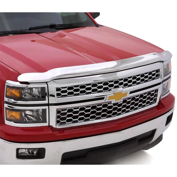 Auto Ventshade 680959 Chrome Hood Shield - GMC Sierra 1500