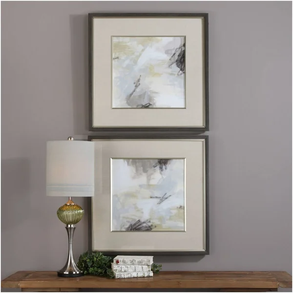 Uttermost 33673 Abstract Vistas Framed Prints (Set of 2)