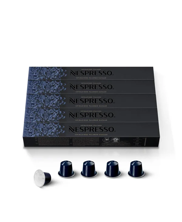 Nespresso OriginalLine Ispirazione Palermo Kazaar Espresso Capsules 50-Count