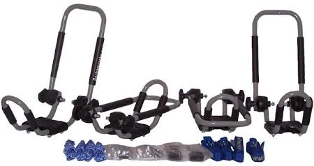 Folding J-Style Kayak Rack Roof Top Rack - 2 Sets -In Many Fun
