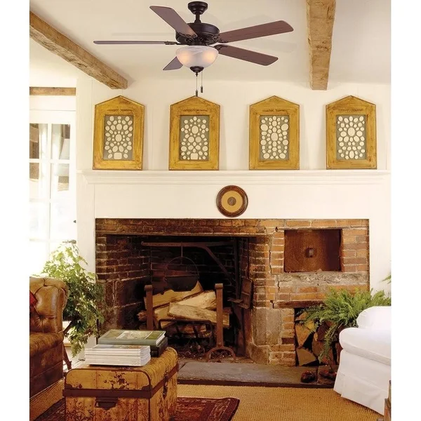 Wind River Dalton Nickel 52x22 Uni Pack Ceiling Fan
