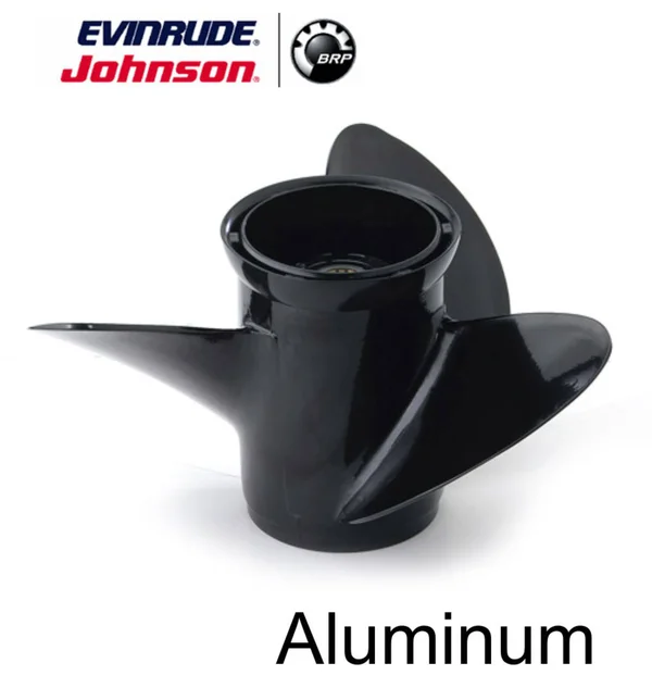 Johnson Evinrude E-TEC 3 Blade Aluminum V-6 Prop PROPELLER 15-1/2& x