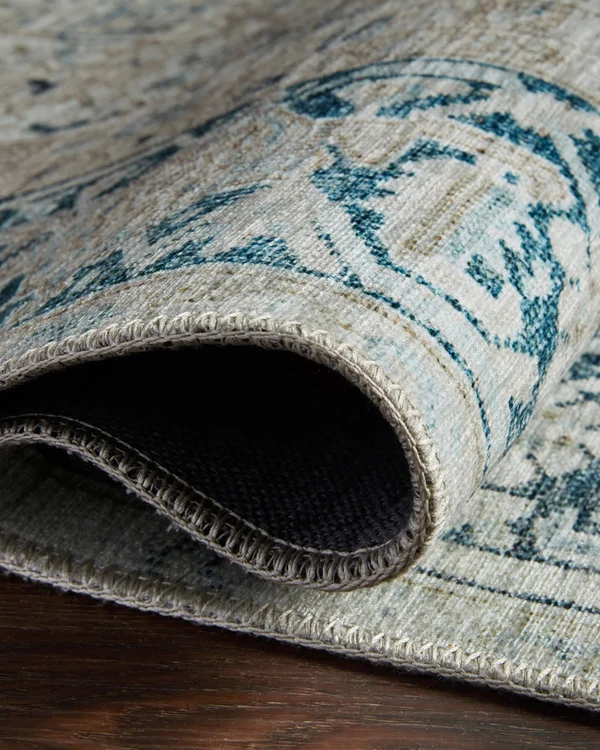 Magnolia Home Lenna LEA-06 2&6x22 x 9&6x22 Natural and Denim Runner