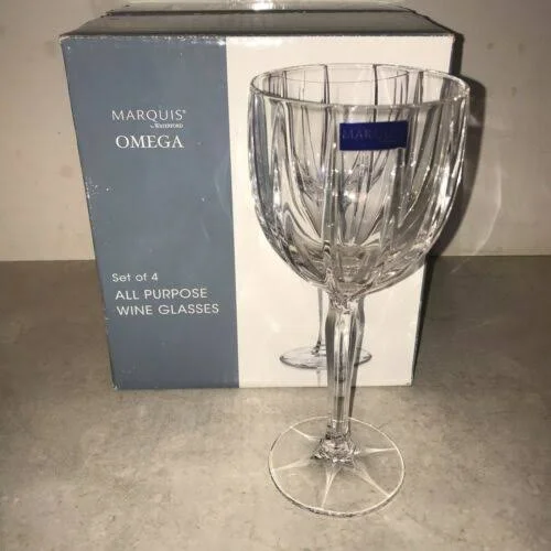 Waterford Marquis Omega Wine Glasses - 4 count