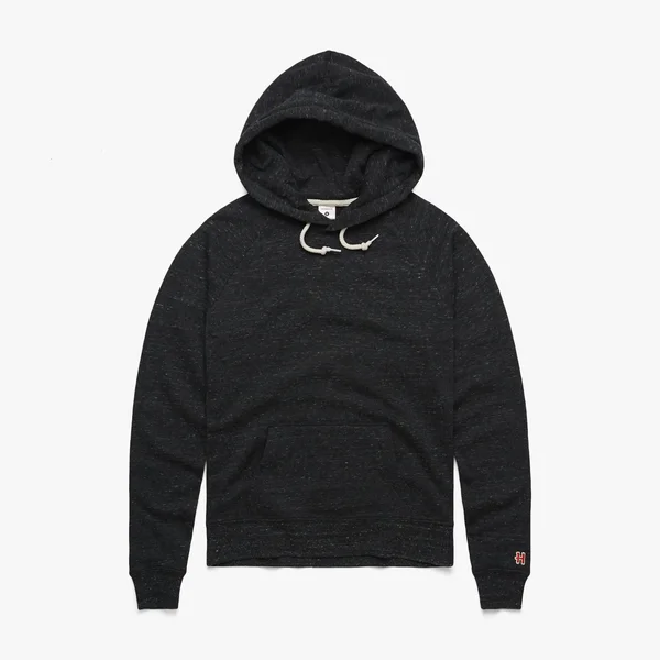 Women's Go-To Hoodie from Homage - Grey, Vintage Womens Hoodie from Homage.