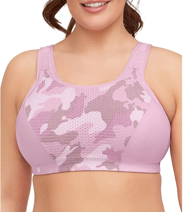 Glamorise Custom Control Sports Bra 36-D Women's Pink