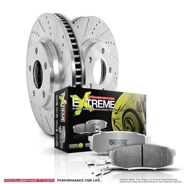 Power Stop - Front Z26 Street Warrior Brake Kit K3021-26