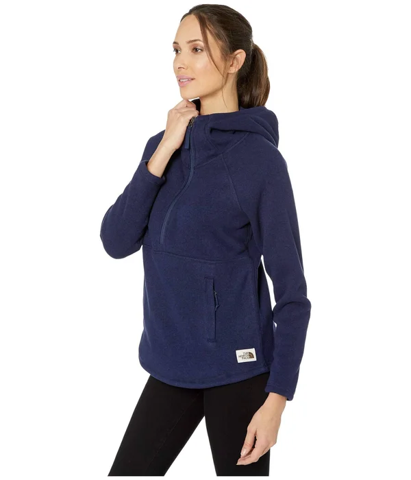 The North Face Women's Crescent Hooded Pullover - XL - Deep Garnet Red Heather