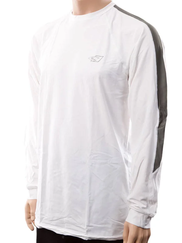 O&Neill Men's Tech 24/7 Long Sleeve Sun Shirt King 3X Tall White/Graphite (4242), Size: King 3XL Tall