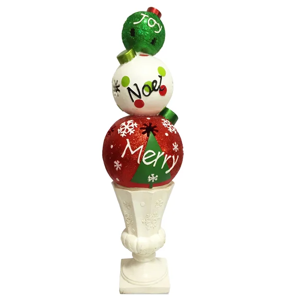 National Tree 36x22 Stacked Ornaments