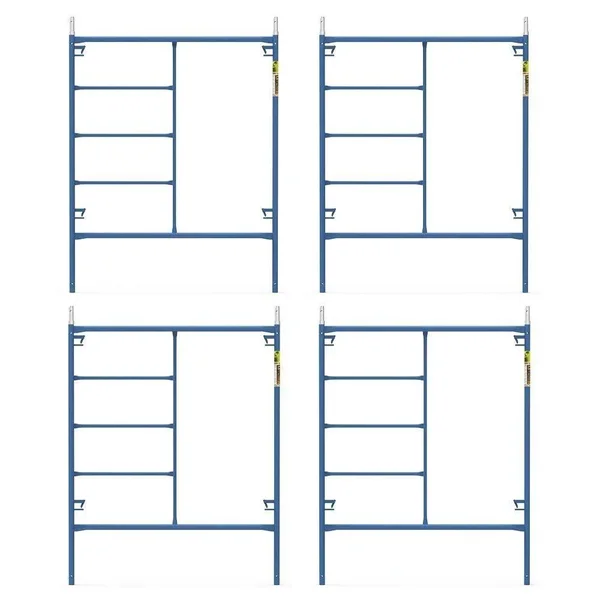 Metaltech 6.4& x 5& Scaffold - 4-Pack, MTH-M-MF7660PSK4