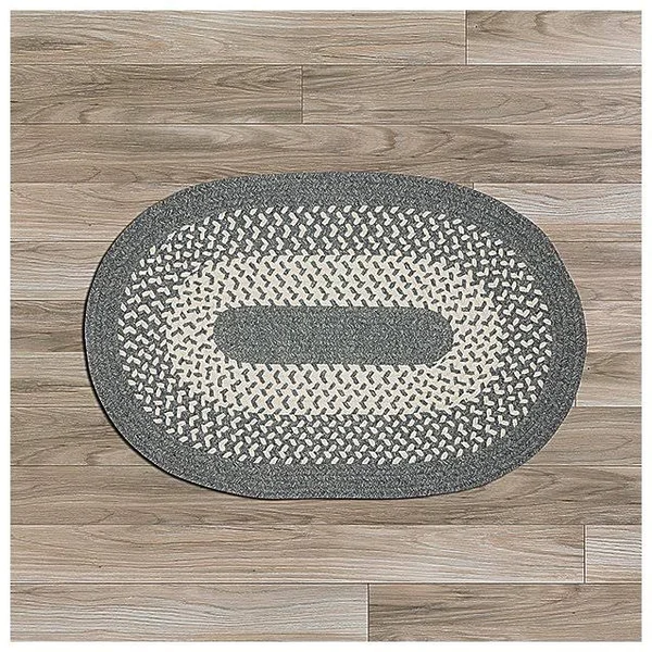 Colonial Mills Jackson Gray 7&x9& Oval Rug