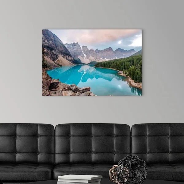 Moraine Lake - Banff National Park, Alberta, Canada, Canvas Wall Art, 36x24, Great Big Canvas