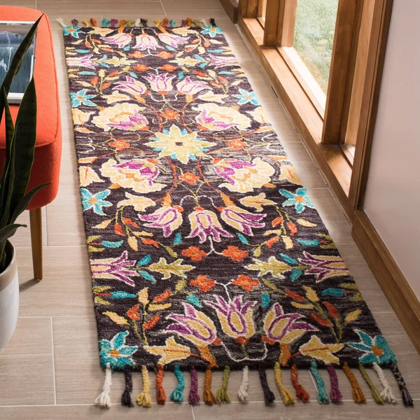 Safavieh Aspen APN115Z 8& x 10& Black, Purple Rug