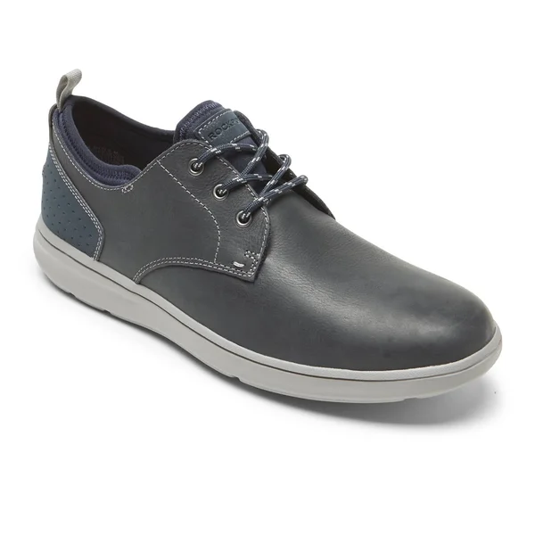 Rockport Mens Beckwith Plain Toe Oxford - Size 8.5 W - Blue