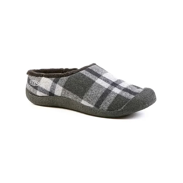 Keen Women's Howser Slide - 6.5 - Black Plaid, Black