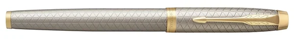 Parker Im Premium Fountain Pen - Warm Silver & Gold - Medium NIB