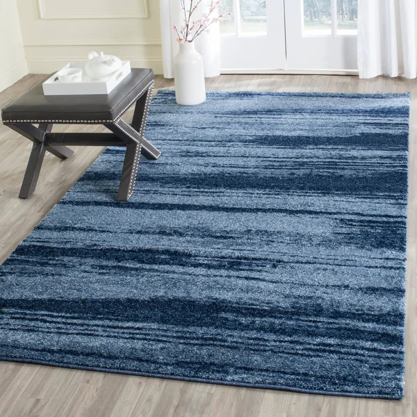 Safavieh Retro RET2133-1158 9& x 12& Ivory - Turquoise Rug