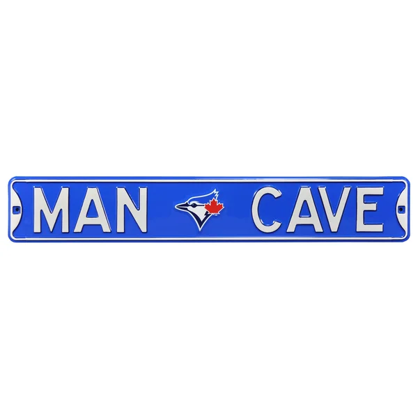 Blue Toronto Jays 6x22 x 36x22 Man Cave Steel Street Sign