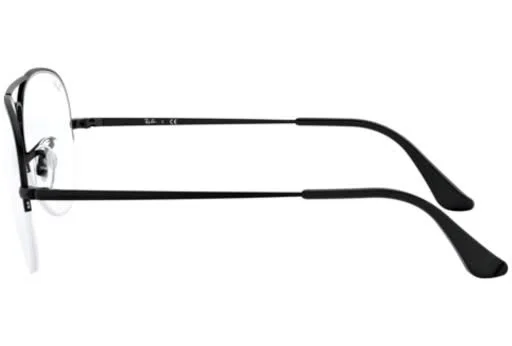 Ray Ban RX6589 Aviator Gaze Eyeglasses - 2503 Matte Black