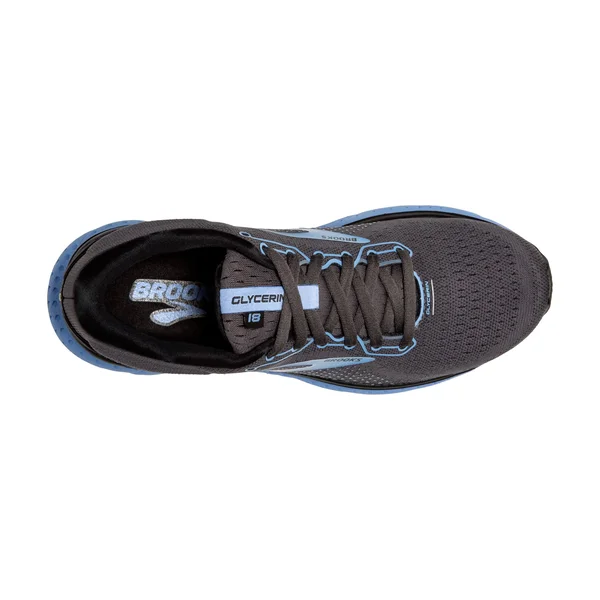 Brooks Women's Glycerin 18 Cornflower-Blue-Gold - 5