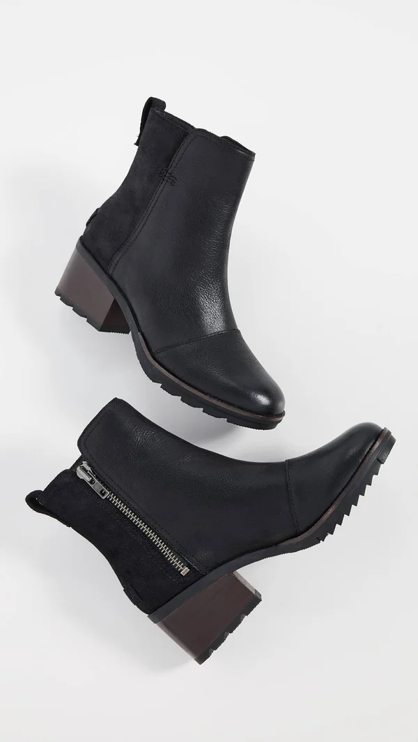 Sorel Cate Bootie - Women's Black - 7.5