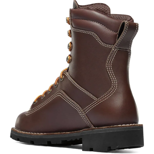 Men's Danner Quarry USA 8x22 Brown Alloy Toe