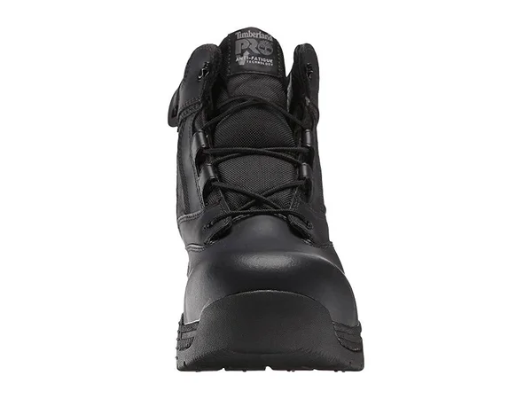 Timberland Pro Men's 6 in. Valor Duty Composite Toe Waterproof Side-Zip Work Boot - Black