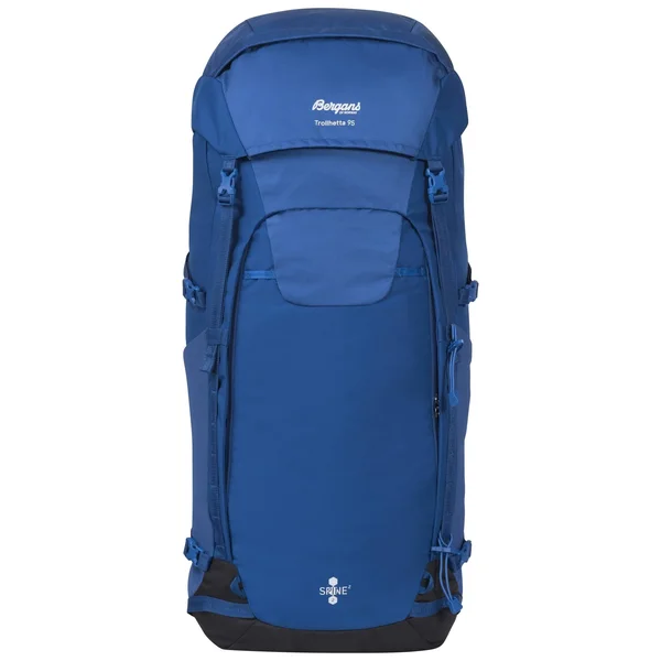 Bergans Trollhetta V5 95 Blue, Mens/Women Mountaineering & Trekking Backpack, Size 95L - Color Classic Blue - Athens Blue