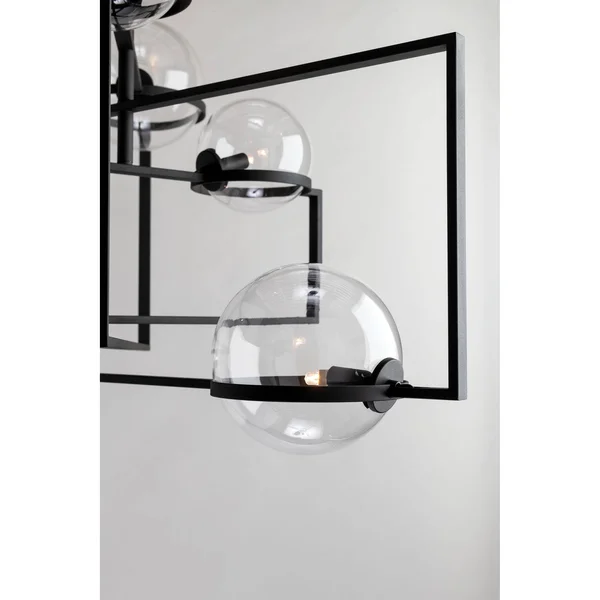 Troy Lighting Elliot 6 Light Pendant - Black - F6226