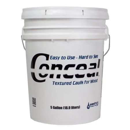 Conceal Textured Caulk 5 Gallon Pail Harvest Wheat 46045