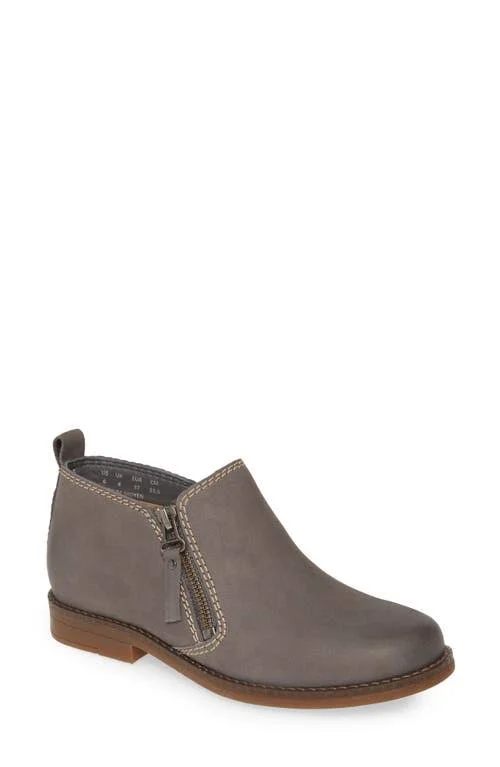 Hush Puppies &Mazin Cayto& Bootie, Size 10 in Smoke Nubuck Leather at Nordstrom