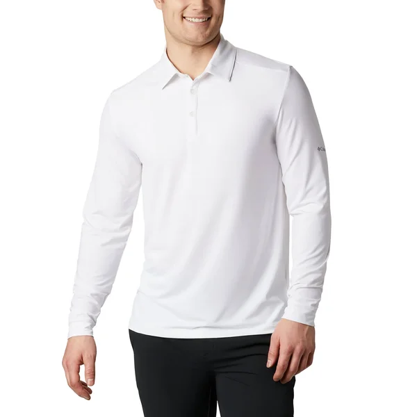 Columbia Men's Golf Omni Wick Pin High M, White
