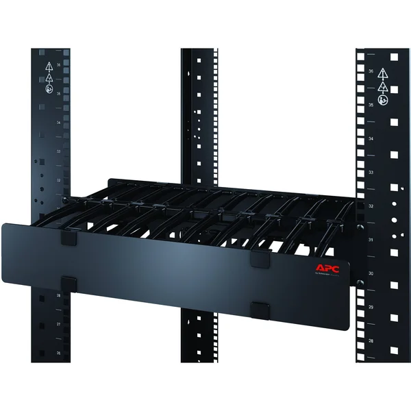 APC Horizontal Cable Manager Single-Sided with Cover Rack cable management kit AR8602A