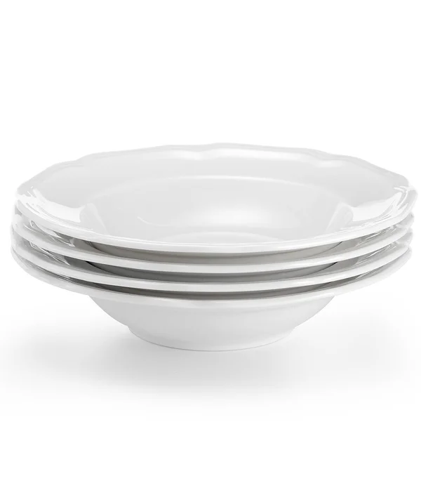 Mikasa Antique White Fruit Bowl - Set of 4