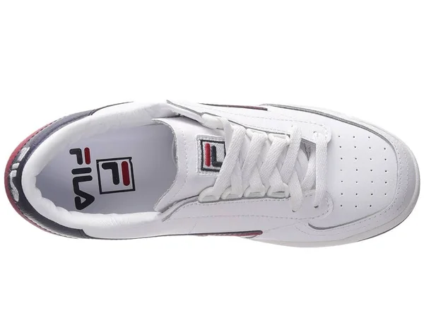 Fila Men's Original Tennis Shoes White and Navy - 1VT13040-150U18