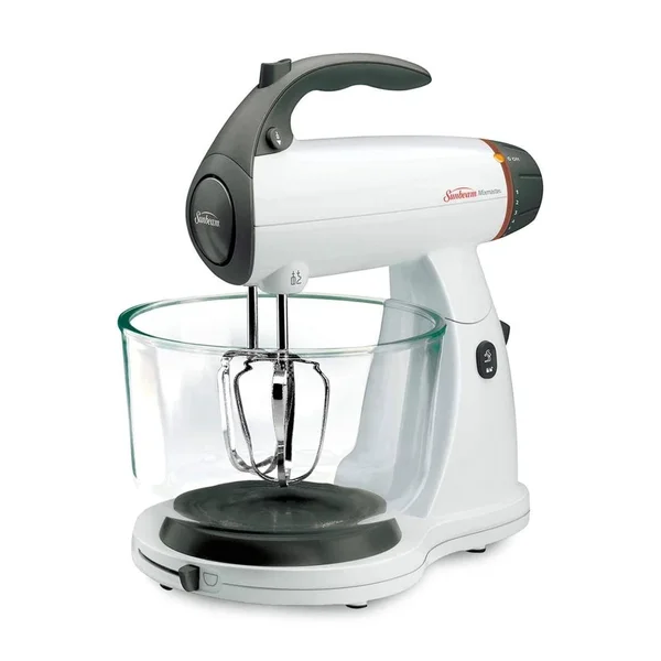 Sunbeam 002371-000-npo Mixmaster 350 Watt, White Soft-Start Technology Stand Mixer