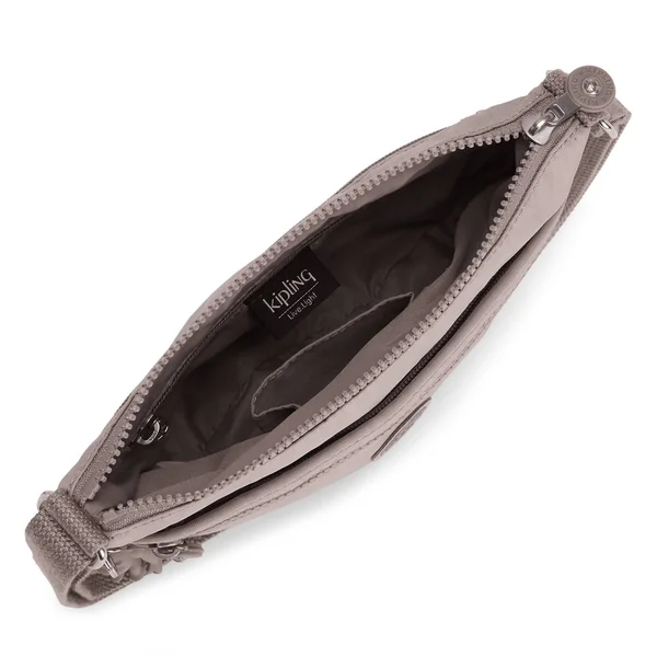 Kipling Arto Small Crossbody Bag Grey Gris