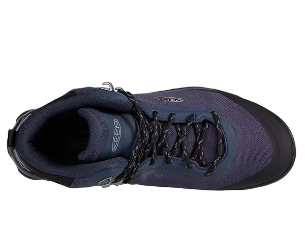 Keen Men's Venture Vent Mid Boot - 9 - Blue Nights - Drizzle